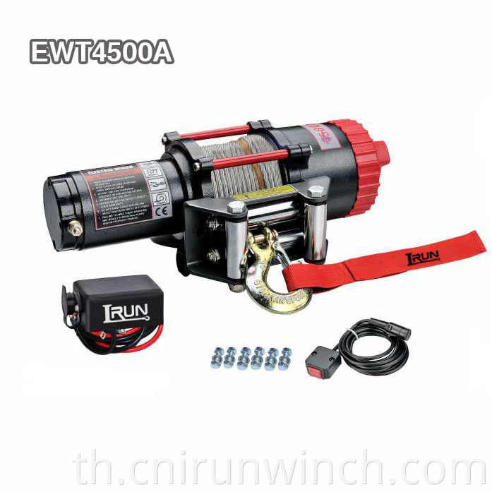 24V Utility Winch 4500 Lbs